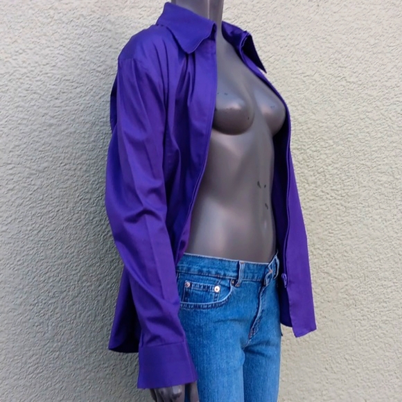 Royal Highness Ladies Zip Up Fitted Western Show Shirt (video) - Picture 11 of 17